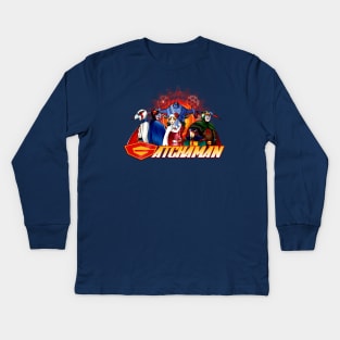 Battle Of The Planets - Japan Vintage Kids Long Sleeve T-Shirt